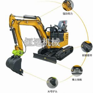 18履帶挖掘機-偏轉型