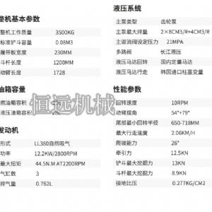 HY40輪式挖掘機